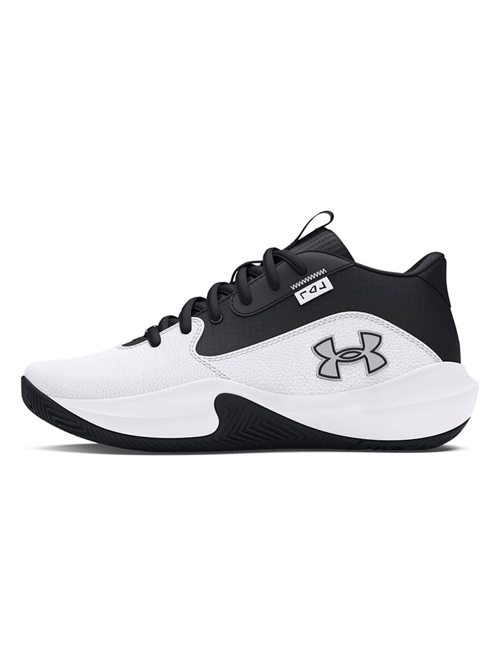 Under Armour Buty "Lockdown 7" w kolorze biało-czarnym do koszykówki rozmiar: 37,5