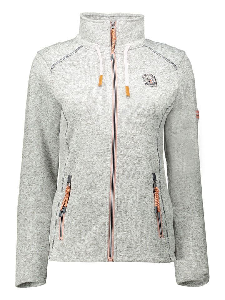 Geographical Norway Kurtka polarowa "Tarentella" w kolorze jasnoszarym rozmiar: L