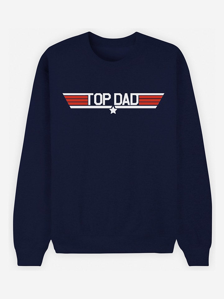 WOOOP Bluza "Top Dad" w kolorze granatowym rozmiar: XXL