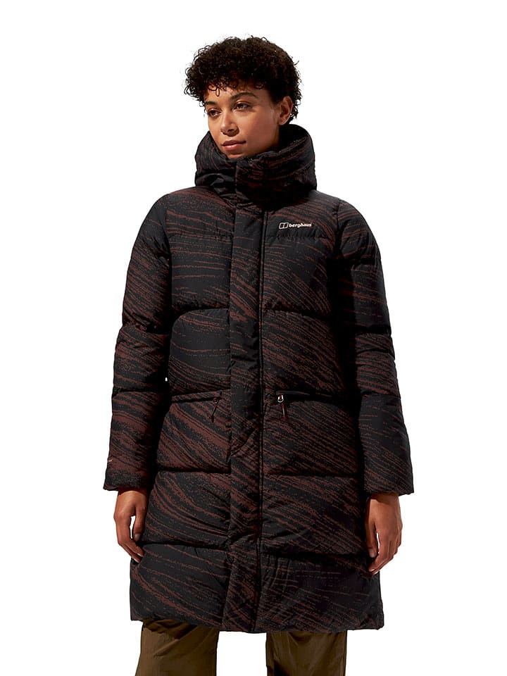 Berghaus Płaszcz puchowy "Combust Reflect" w kolorze brązowym rozmiar: 44