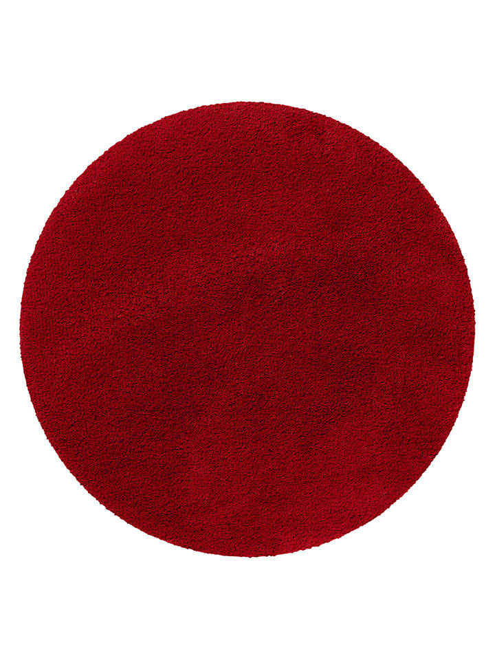 Homie Living Dywanik łazienkowy "Porto Azzurro" w kolorze czerwonym rozmiar: 90 cm