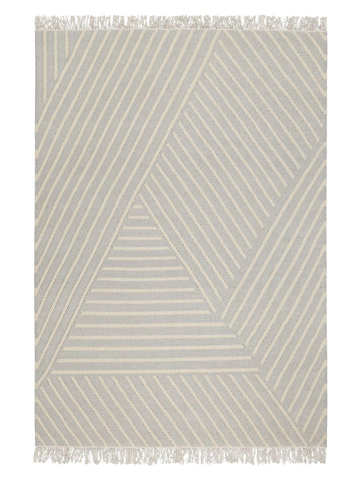 Wecon Home Wełniany dywan "Modern Pop" w kolorze kremowo-szarym rozmiar: 160x230 cm