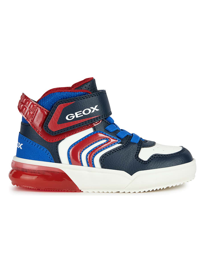Geox Sneakersy "Grayjay" w kolorze czerwono-czarnym rozmiar: 28