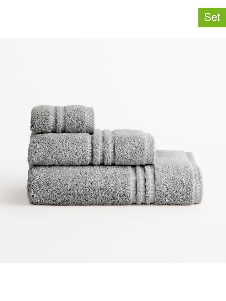 Pierre Cardin 4-częściowy zestaw ręczników "Premium" w kolorze szarym rozmiar: onesize