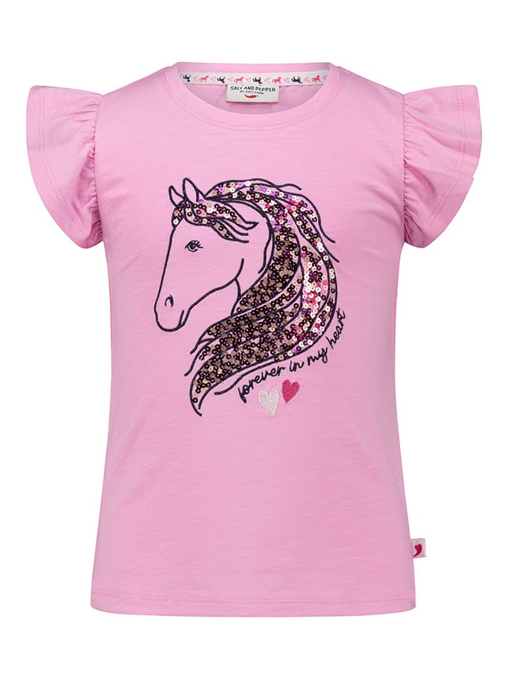 Salt and Pepper Koszulka w kolorze różowym rozmiar: 140/146