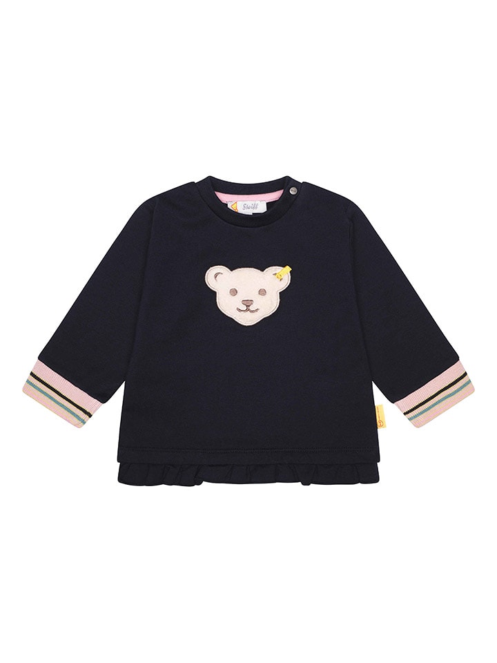 Steiff Bluza w kolorze granatowym rozmiar: 68