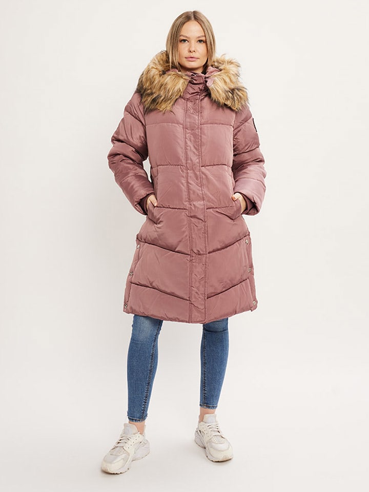 Bébé Płaszcz zimowy w kolorze jasnoróżowym rozmiar: M