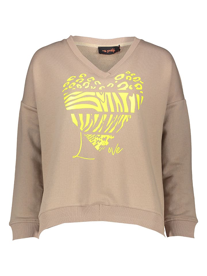 miss goodlife Bluza w kolorze beżowym rozmiar: XL