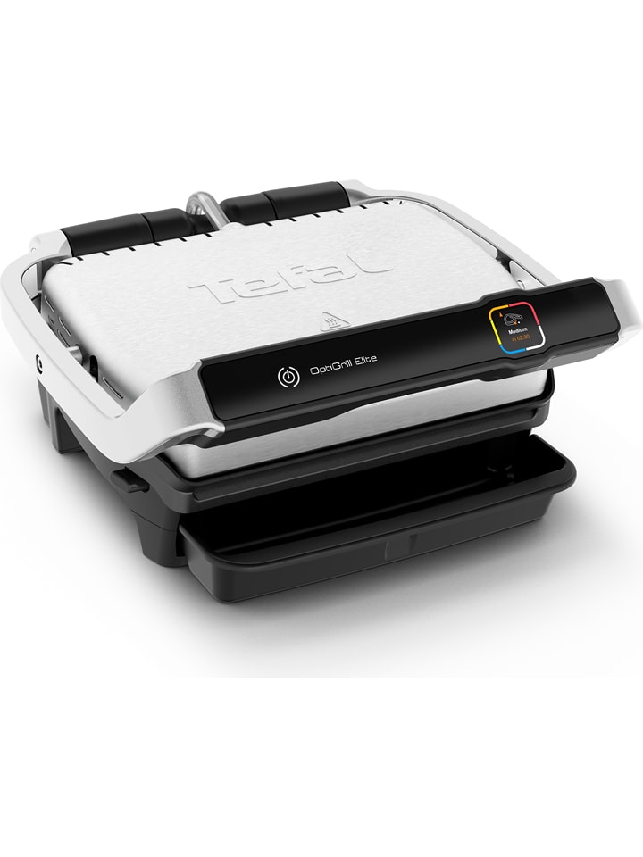 Tefal Grill kontaktowy "OptiGrill Elite" w kolorze srebrnym rozmiar: onesize