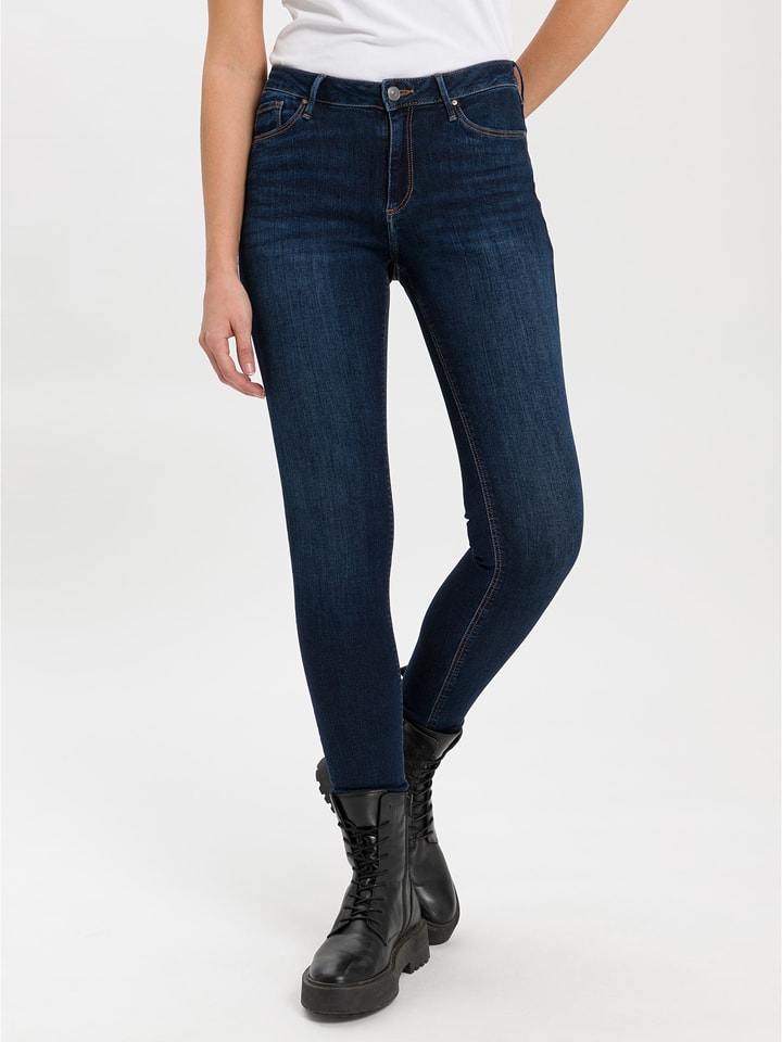 Cross Jeans Dżinsy - Skinny fit - w kolorze granatowym rozmiar: W32/L30