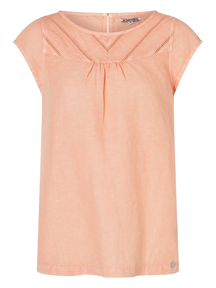 Timezone Koszulka "Easy" w kolorze pomarańczowym rozmiar: M