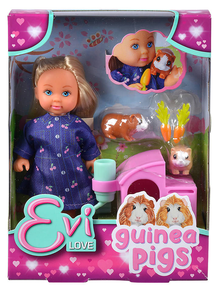 Simba Lalka "Evi Guinea Pigs" z akcesoriami - 3+ rozmiar: onesize