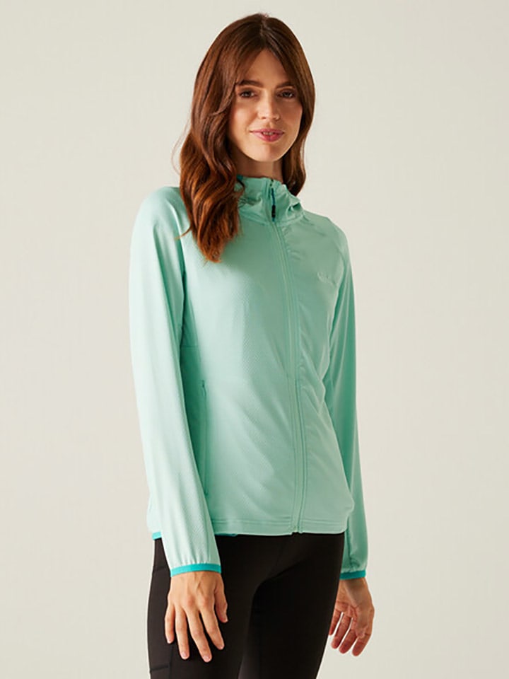 Regatta Kurtka polarowa "Huntdale" w kolorze błękitnym rozmiar: 42