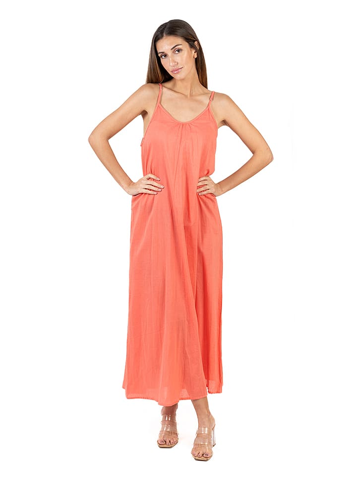 Isla Bonita by SIGRIS Sukienka w kolorze pomarańczowym rozmiar: XL