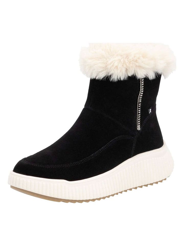 rieker Kozaki zimowe w kolorze czarnym rozmiar: 38