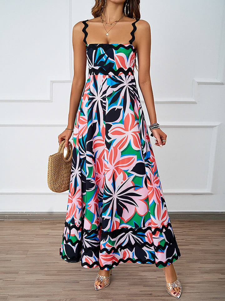 Tazga Sukienka w kolorze czerwono-czarnym rozmiar: 38