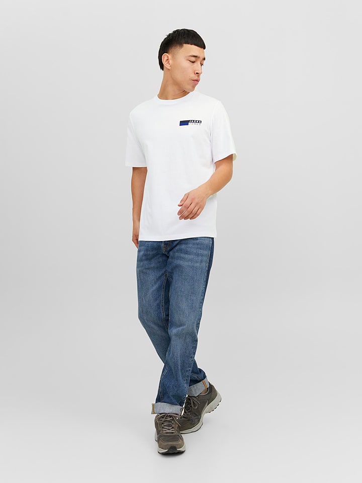 Jack & Jones Koszulka w kolorze białym rozmiar: XL