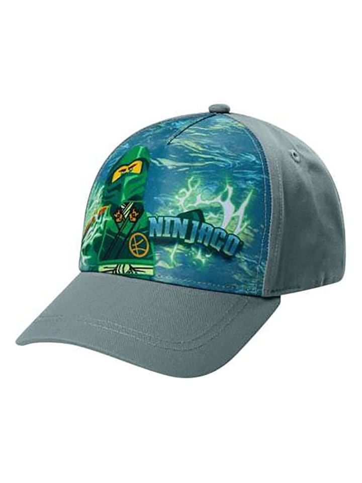 LEGO Czapka w kolorze szaro-zielonym rozmiar: 54-56 cm