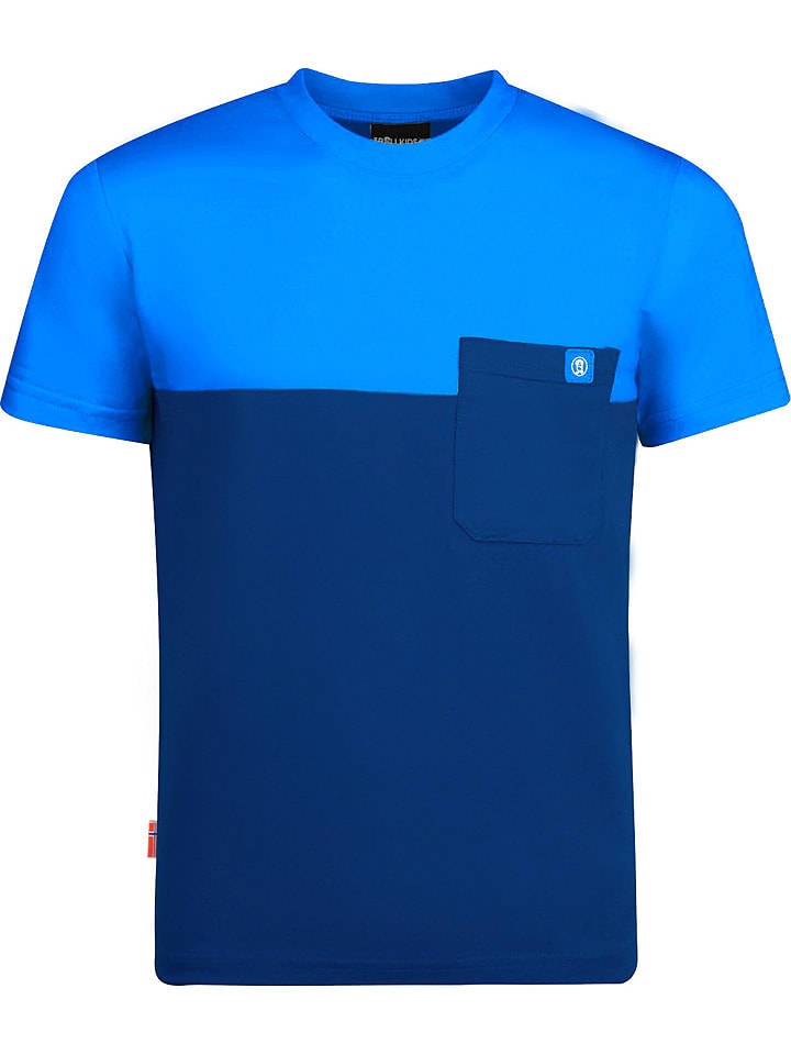 Trollkids Koszulka funkcyjna "Bergen" w kolorze granatowym rozmiar: 164