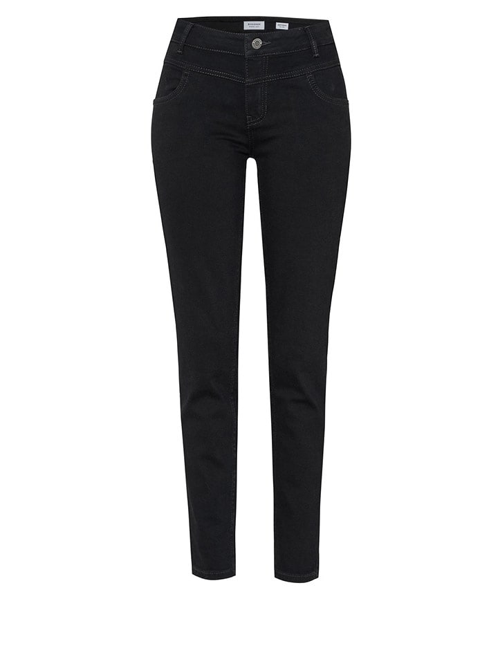 Rosner Dżinsy "Rosner" - Skinny fit - w kolorze czarnym rozmiar: 36/L30