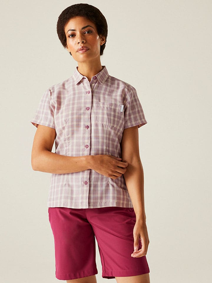 Regatta Koszula funkcyjna "Mindano VIII" w kolorze fioletowym rozmiar: 38