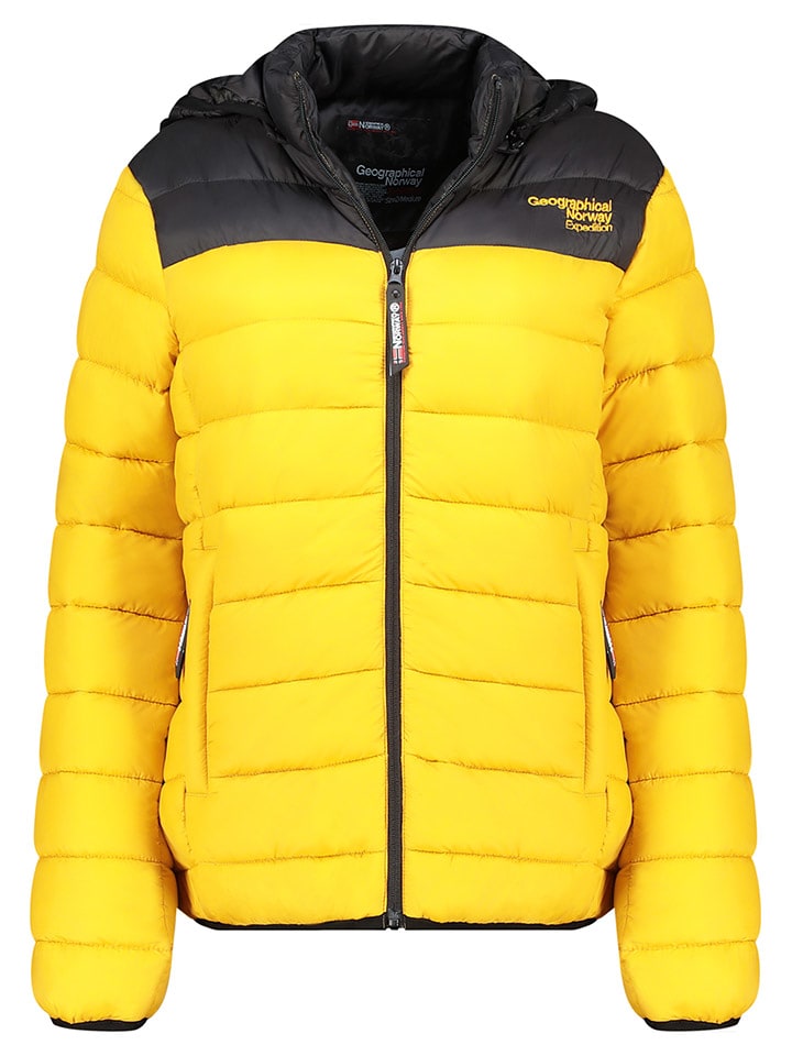 Geographical Norway Kurtka pikowana "Atikoclerc" w kolorze żółtym rozmiar: XL
