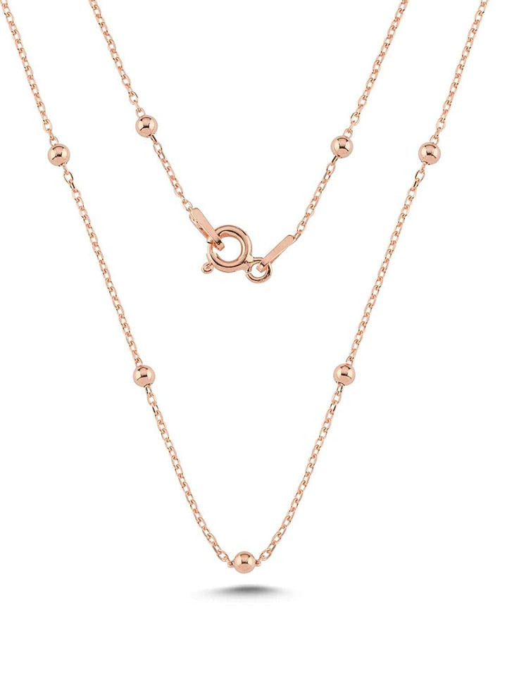 Lodie Silver Srebrny naszyjnik z elementami ozdobnymi rozmiar: onesize