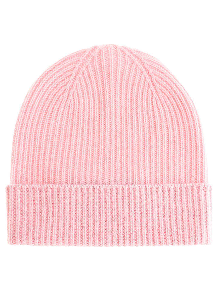 Zwillingsherz Kaszmirowa czapka w kolorze jasnoróżowym rozmiar: onesize