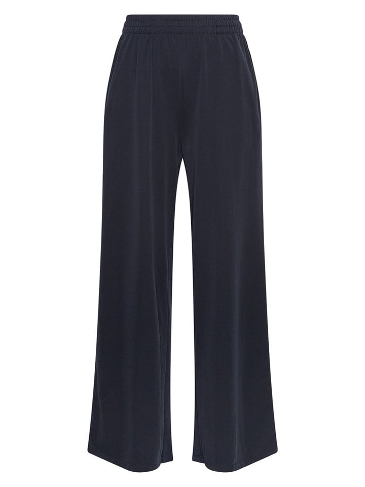 MOSS COPENHAGEN Spodnie "Jazlyn" w kolorze granatowym rozmiar: M/L