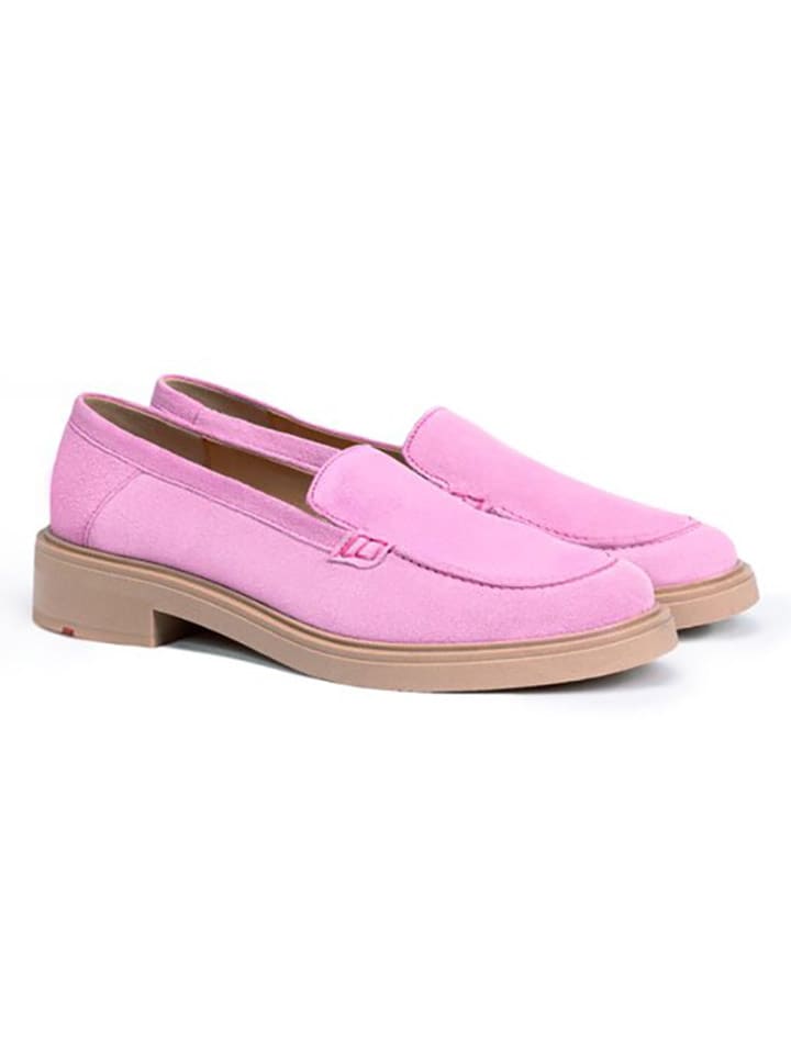 LLOYD Skórzane mokasyny w kolorze jasnoróżowym rozmiar: 37
