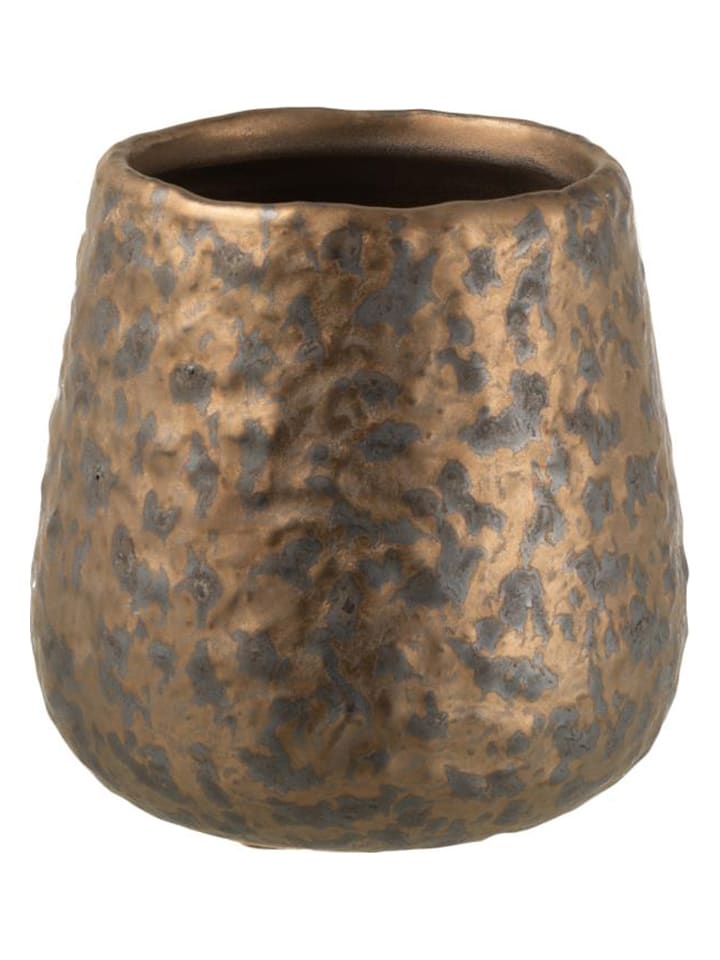 J Line Osłonka w kolorze miedzianym na doniczkę - wys. 13 x Ø 12 cm rozmiar: onesize