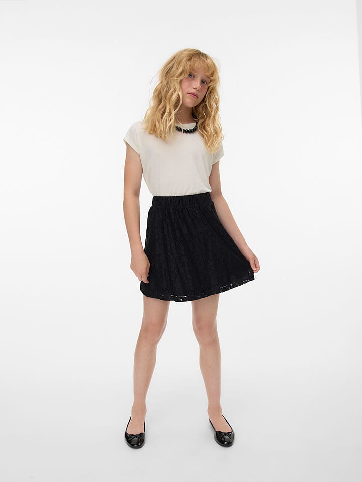 Vero Moda Girl Spódnica "Coco" w kolorze czarnym rozmiar: 134/140