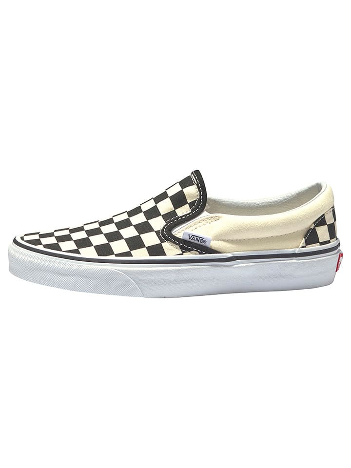 Vans Slippersy "Classic" w kolorze kremowo-antracytowym rozmiar: 36,5