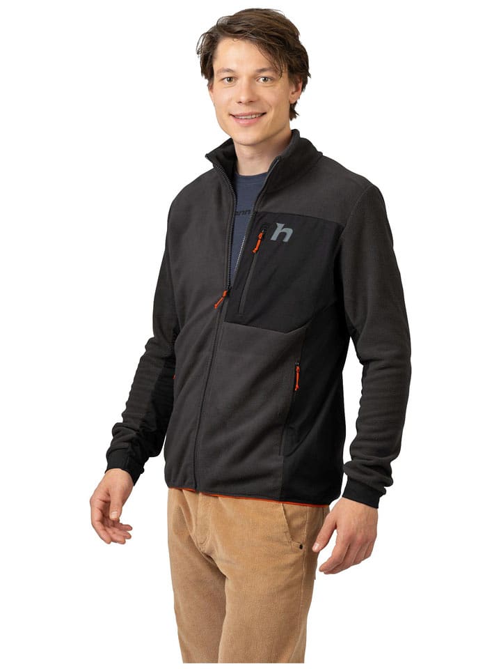 Hannah Kurtka polarowa "Yukon" w kolorze antracytowym rozmiar: 3XL