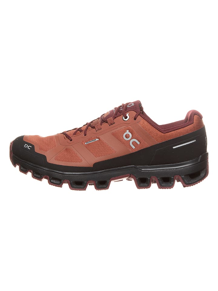 ON RUNNING Buty trekkingowe "Cloudventure Waterproof" w kolorze czerwonobrązowym rozmiar: 38