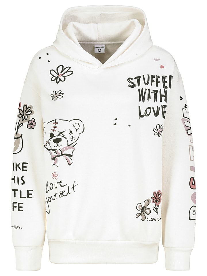 Sublevel Bluza w kolorze białym rozmiar: M
