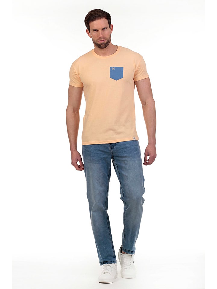 The Time of Bocha Koszulka w kolorze brzoskwiniowym rozmiar: L