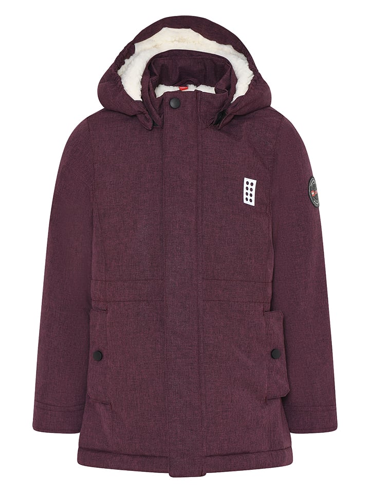 LEGO Parka "Jaselle 722" w kolorze bordowym rozmiar: 140