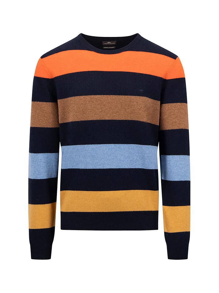 FYNCH-HATTON Sweter ze wzorem rozmiar: XXL