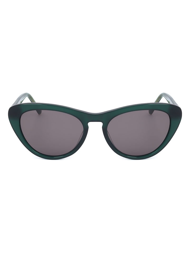 Ted Baker Damskie okulary przeciwsłoneczne w kolorze zielono-szarym rozmiar: 53