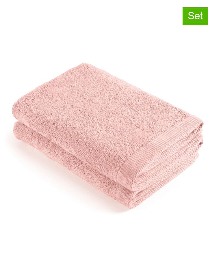 CXL by Christian Lacroix Ściereczki (2 szt.) w kolorze jasnoróżowym do naczyń rozmiar: 45x45 cm