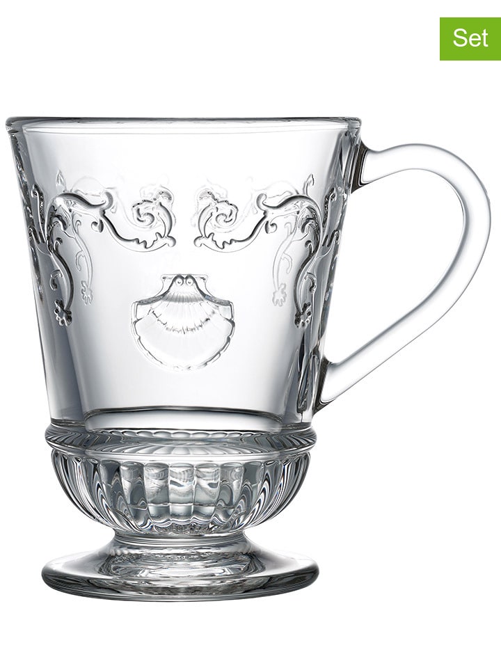 La Rochère France Kubki (6 szt.) "Versailles" - 280 ml rozmiar: onesize