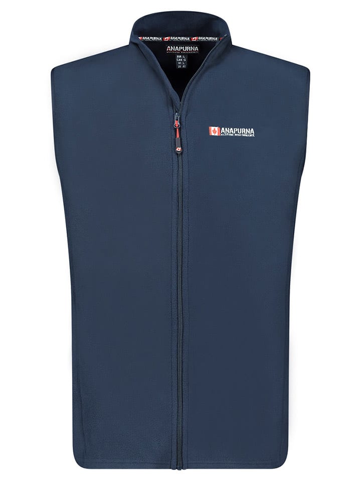 ANAPURNA Kamizelka polarowa "Vugana" w kolorze granatowym rozmiar: L