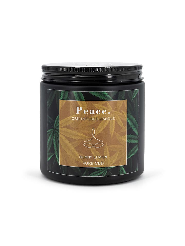 Candle Brothers Świeca zapachowa "C.B.D. Peace. Sunny Lemon'' - 350 g rozmiar: onesize