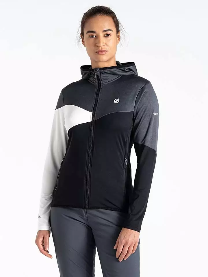 Dare 2b Kurtka funkcyjna "Convey III Core Stretch" w kolorze czarno-antracytowo-białym rozmiar: 38