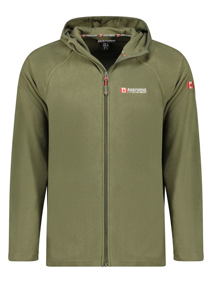 ANAPURNA Kurtka polarowa "Tugoodana" w kolorze khaki rozmiar: 3XL