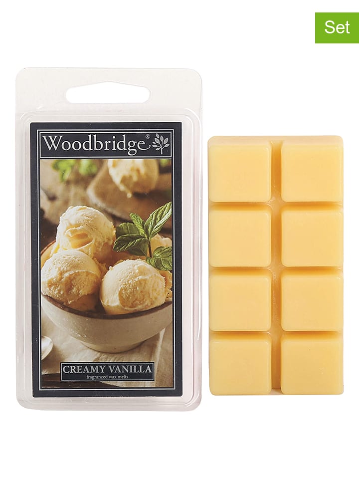 Woodbridge Wosk zapachowy (2 szt.) "Creamy Vanilla" w kolorze żółtym - 2 x 68 g rozmiar: onesize