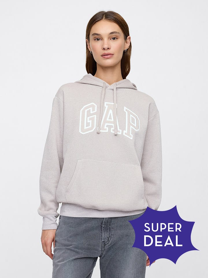 GAP Bluza w kolorze jasnoszarym rozmiar: M