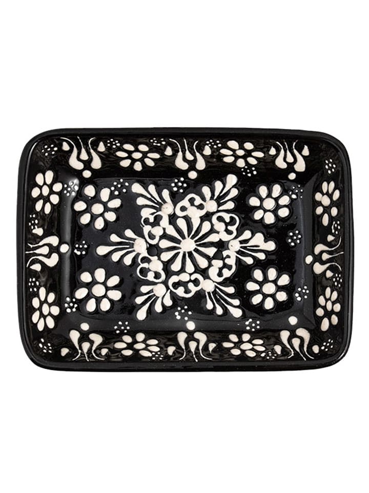 Ottoman Mydelniczka "Night" w kolorze czarnym - 13 x 9,5 x 6 cm rozmiar: onesize