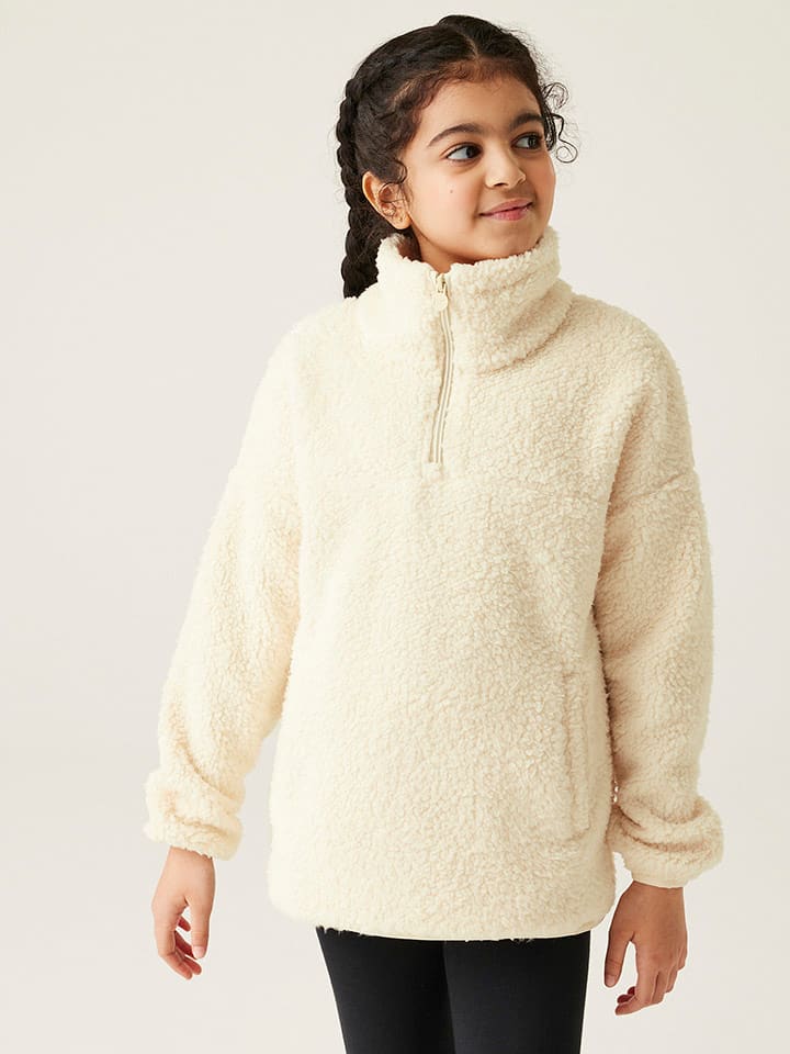 Regatta Bluza polarowa "Kaliza" w kolorze kremowym rozmiar: 104